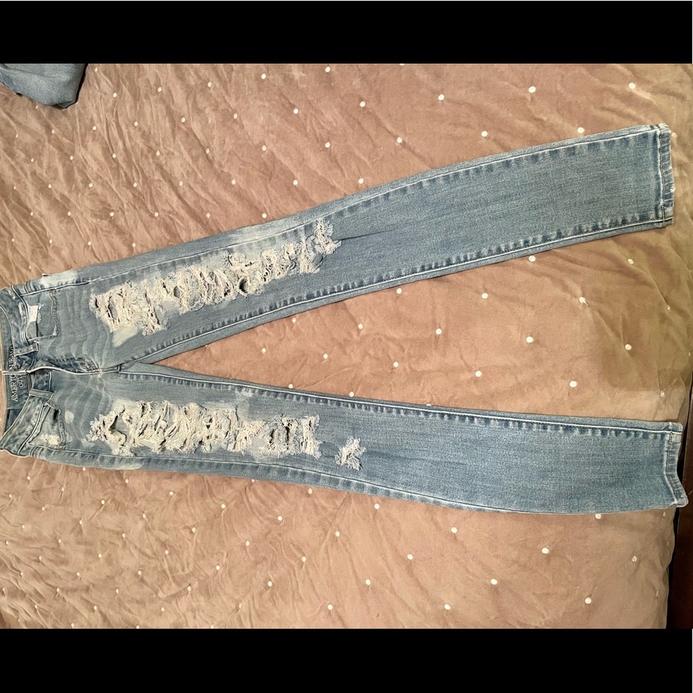AE ripped jeans